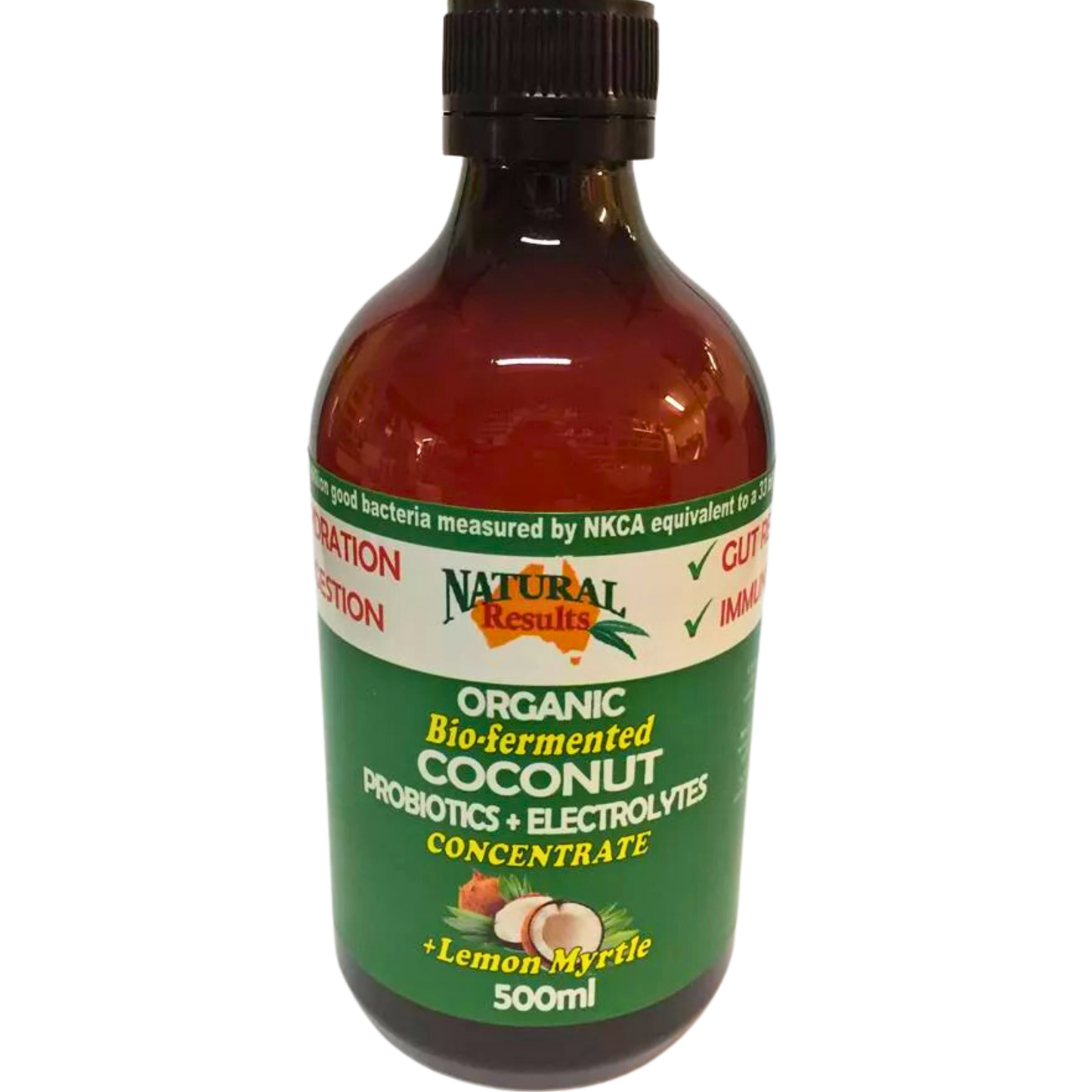 Natural Results Coconut Bio-Fermented Probiotic – Certified Organic – 500ml