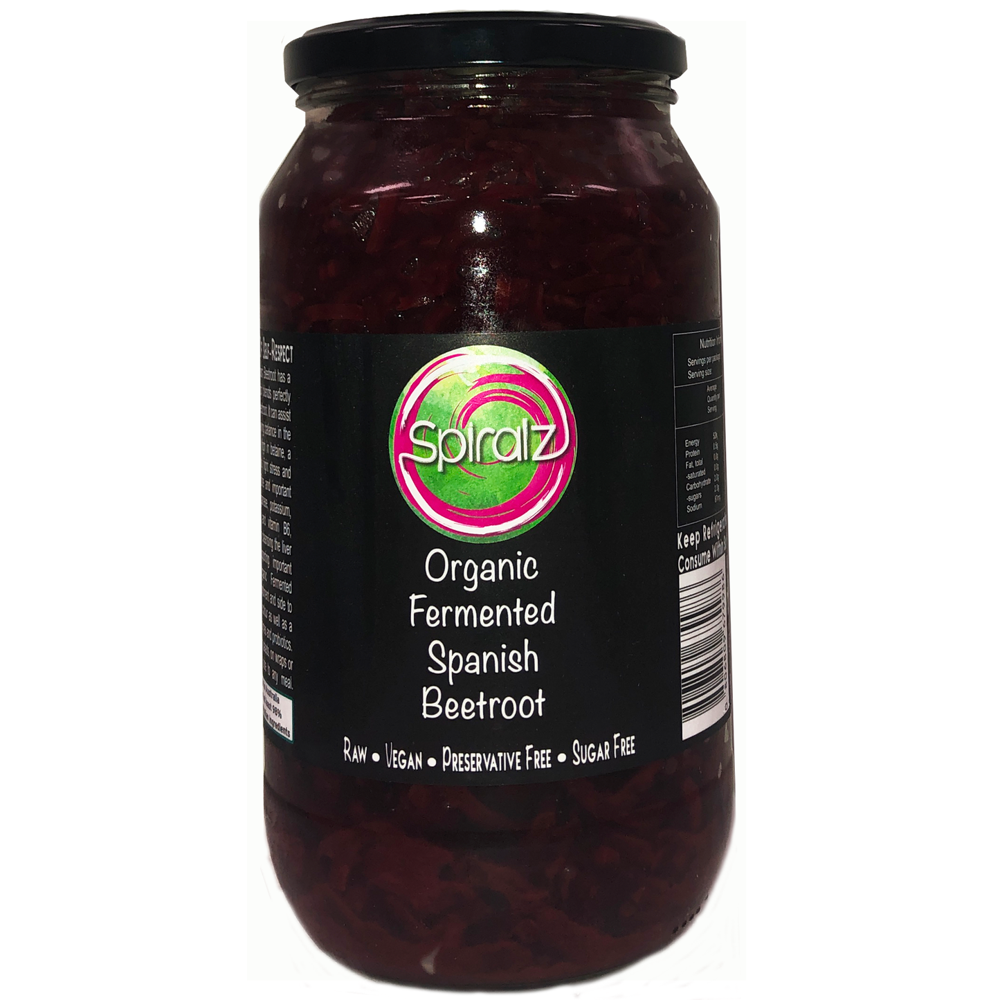 Spiralz Organic Fermented Spanish Beetroot