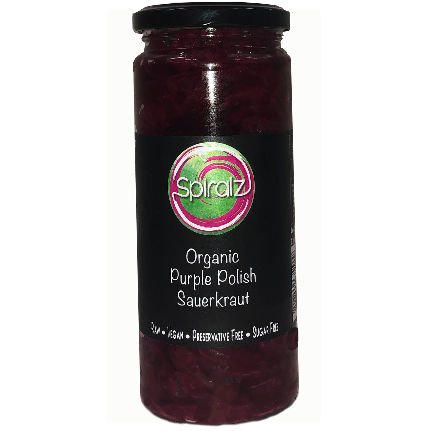 Spiralz Organic Purple Polish Sauerkraut