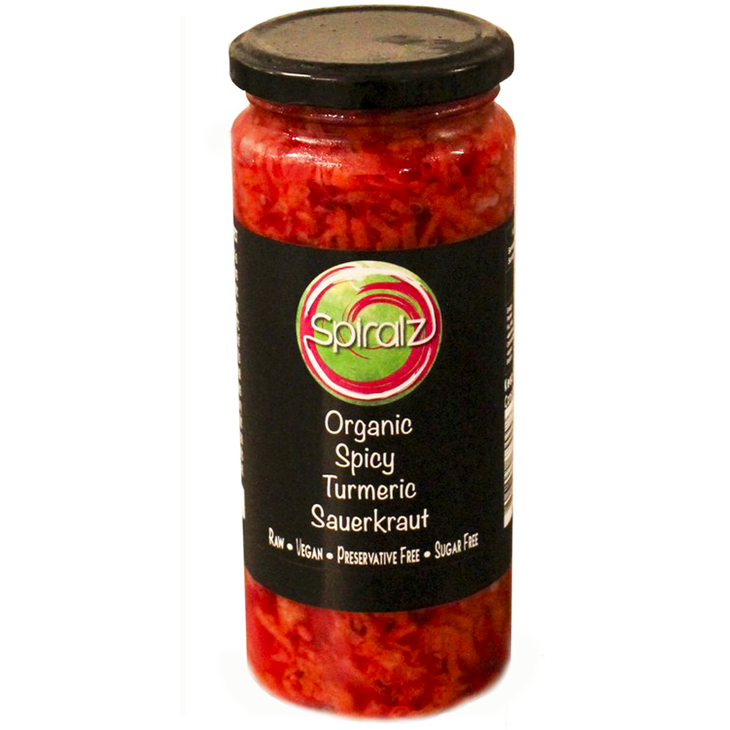 Spiralz Organic Spicy Turmeric Sauerkraut