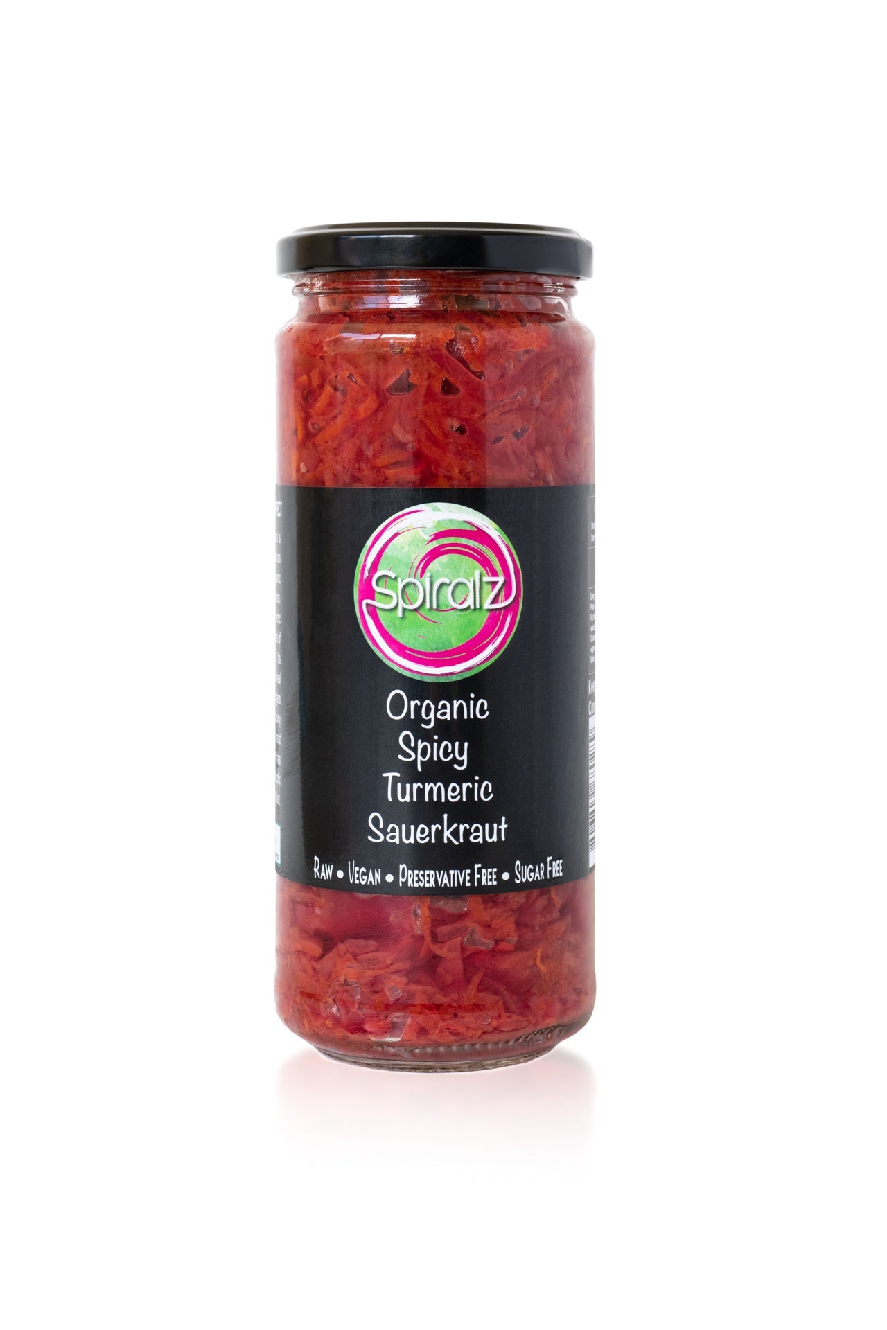 Spiralz Organic Spicy Turmeric Sauerkraut