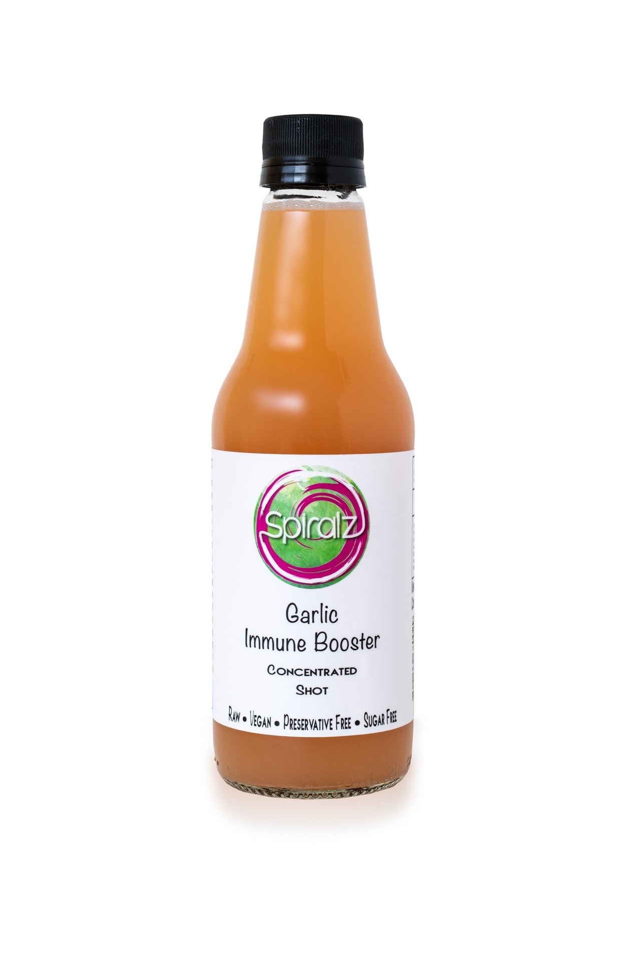 Spiralz Organic Garlic Immune Boosting Concentrated Shots