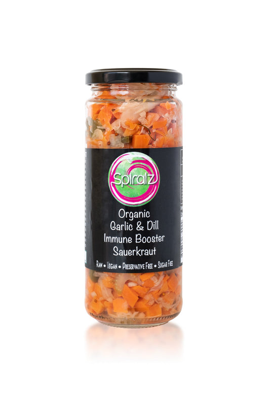 Spiralz Organic Garlic & Dill Immune Booster Sauerkraut