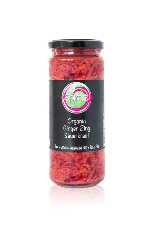 Spiralz Organic Ginger Zing Sauerkraut