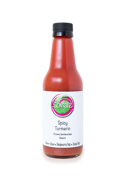 Organic Spicy Turmeric Sauerkraut Juice