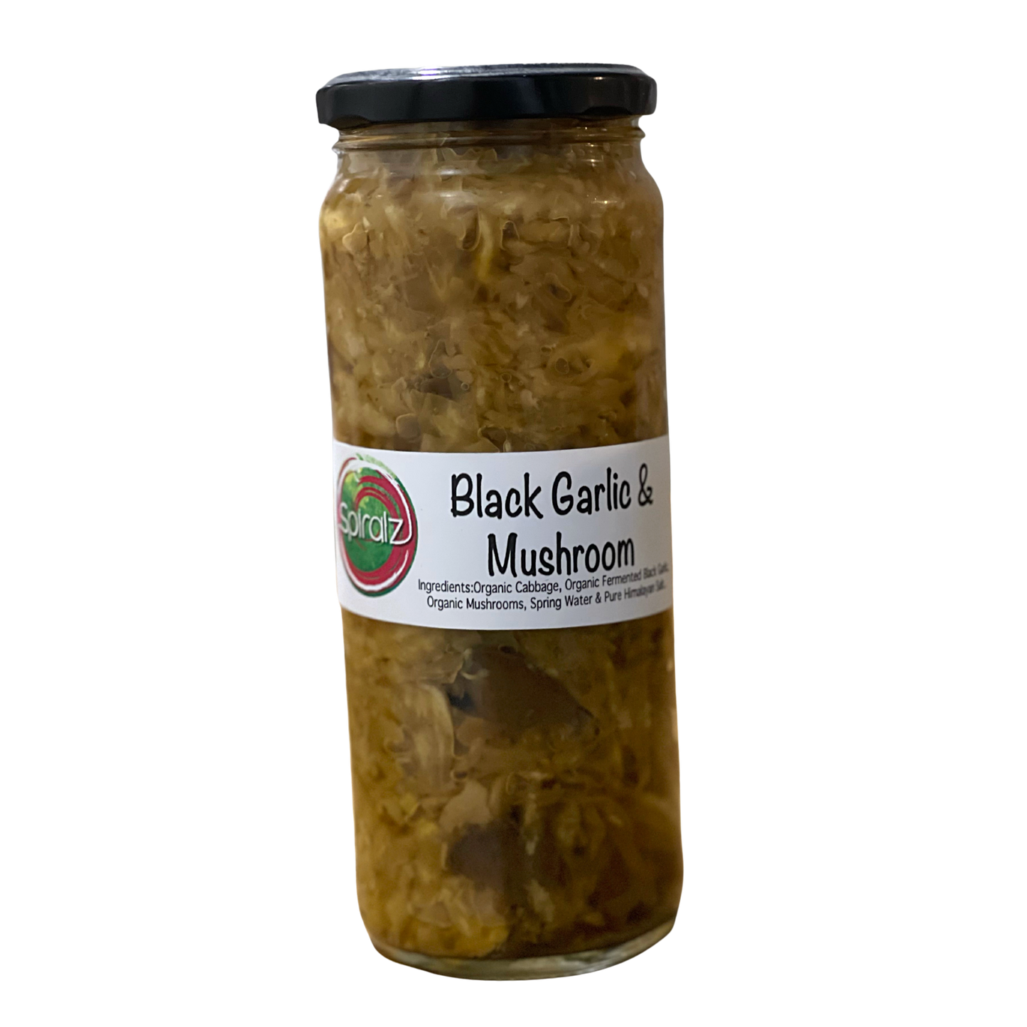 NEW Black Garlic & Mushroom Sauerkraut
